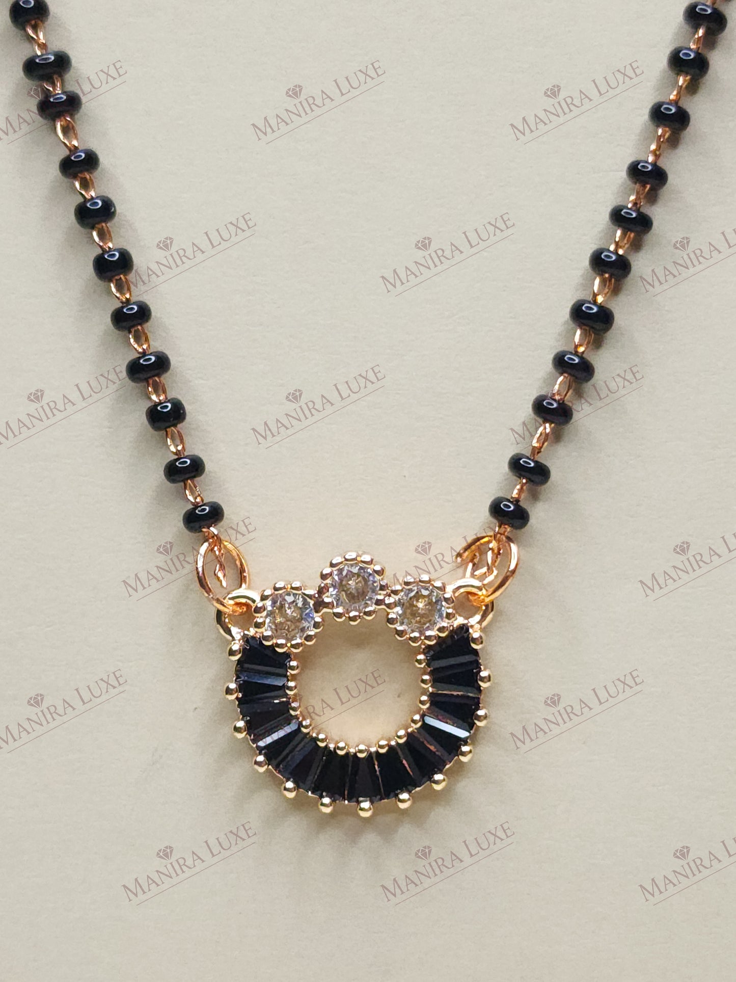 ANANTYA ROSE GOLD MANGLSUTRA