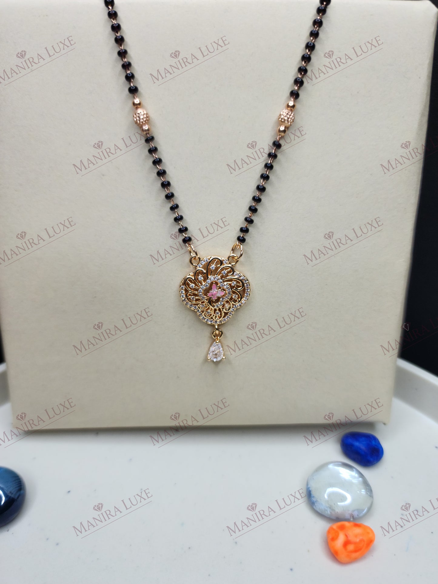 BLUSH RADIANCE ROSE GOLD MANGALSUTRA