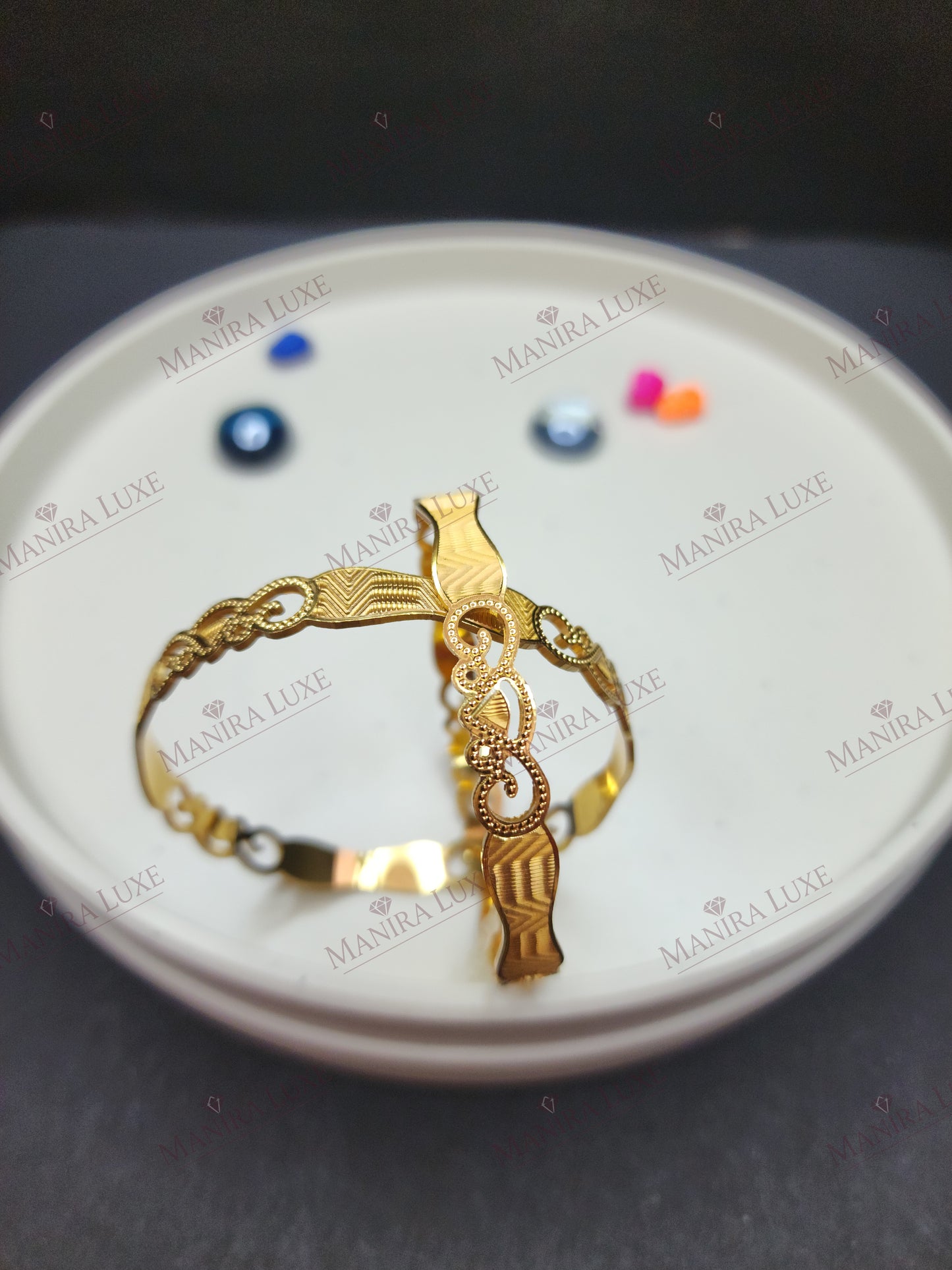 ETERNAL FLOW GOLD BANGLES