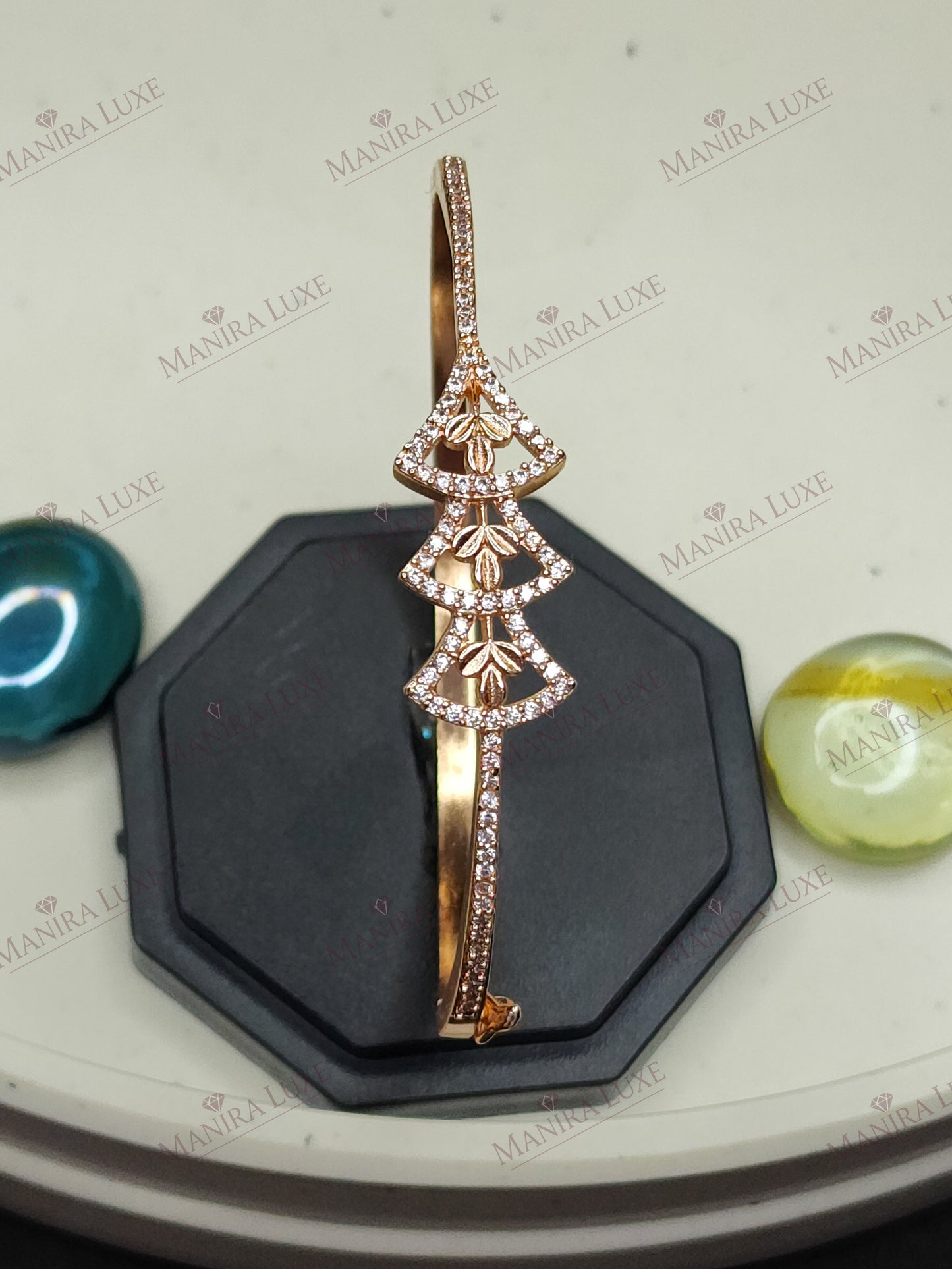 PETALS OF DAWN ROSE GOLD BRACELET