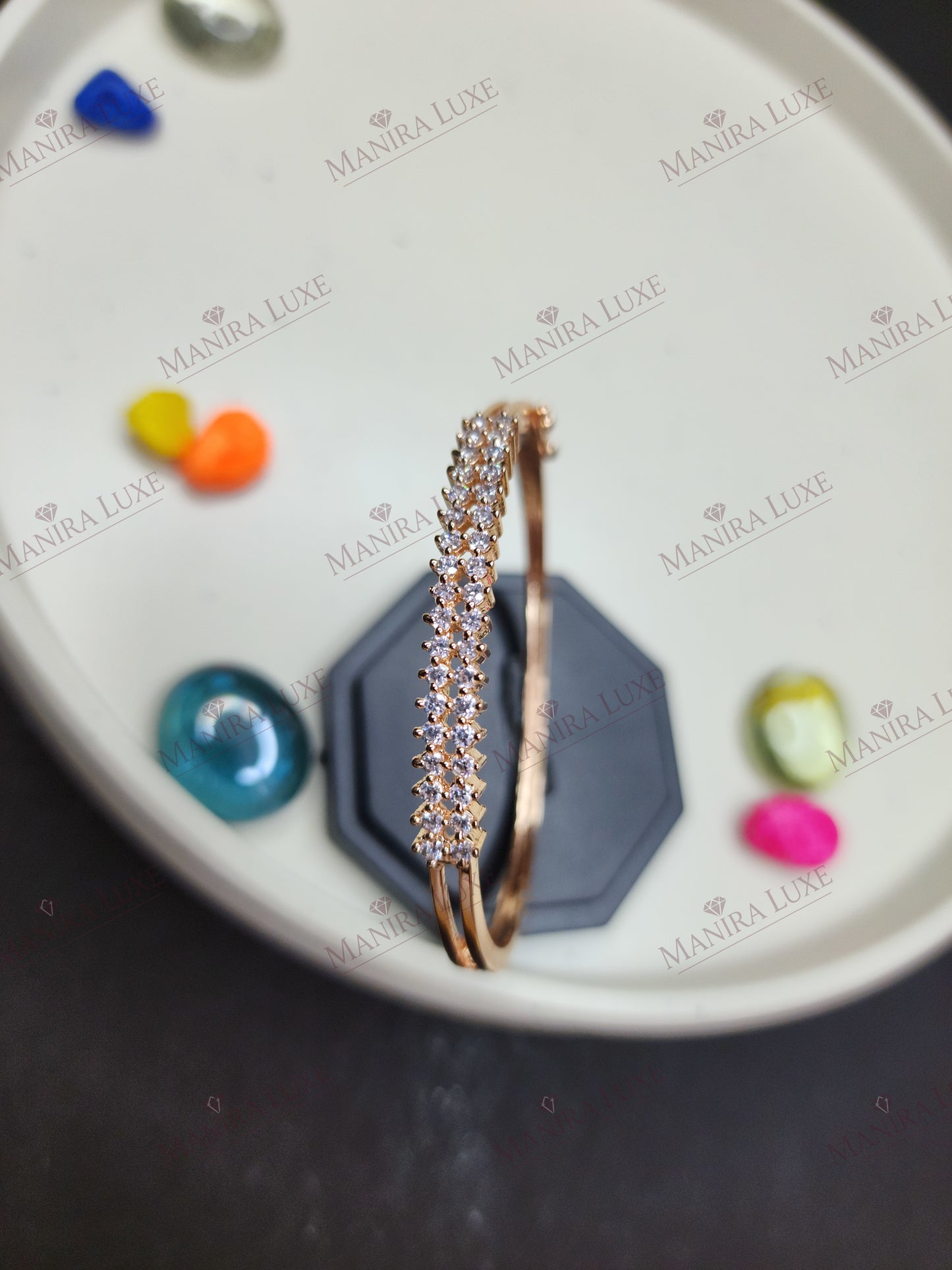 STELLAR STREAM ROSE GOLD BRACELET