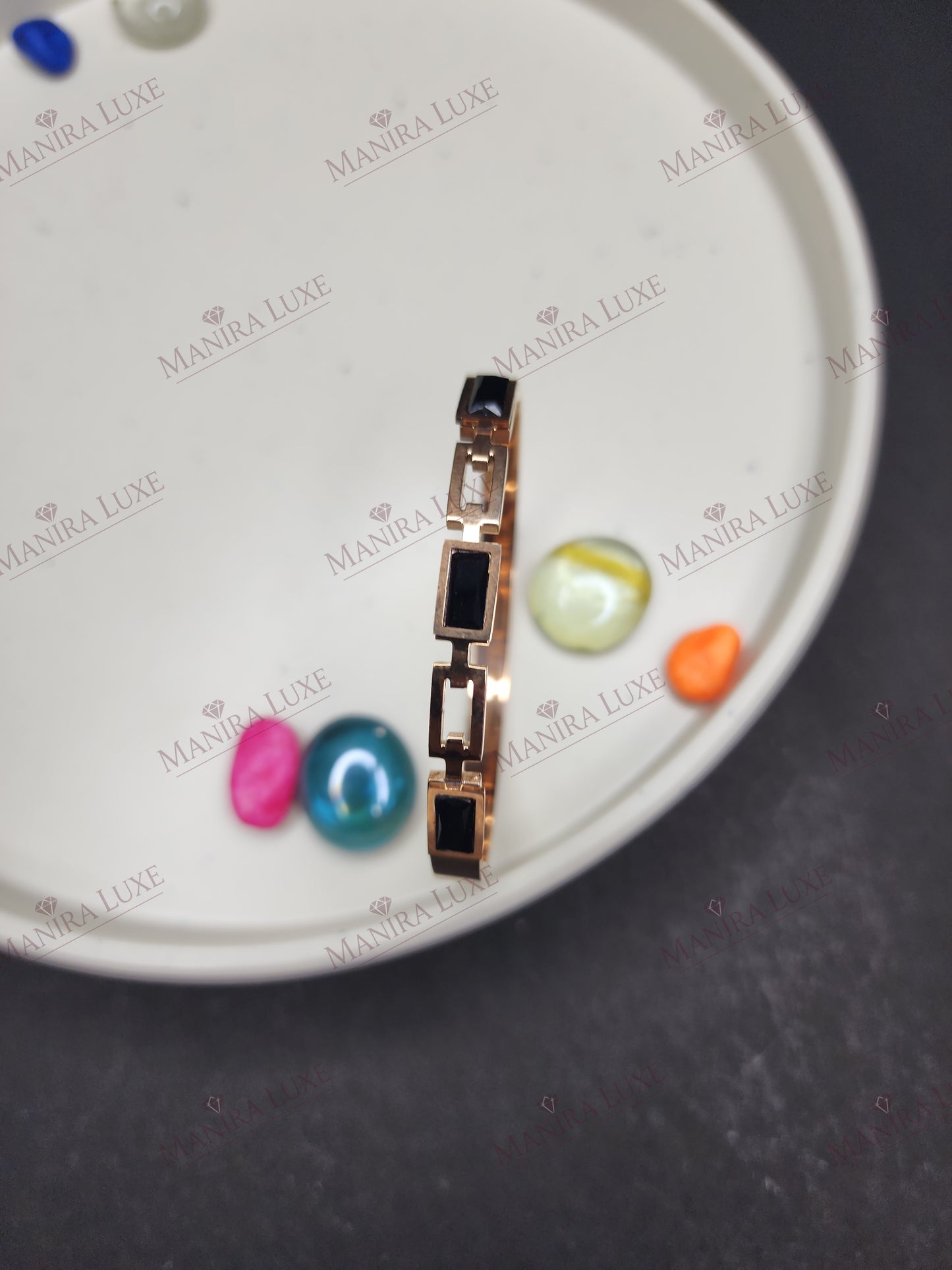 METRO LINK ROSE GOLD BRACELET