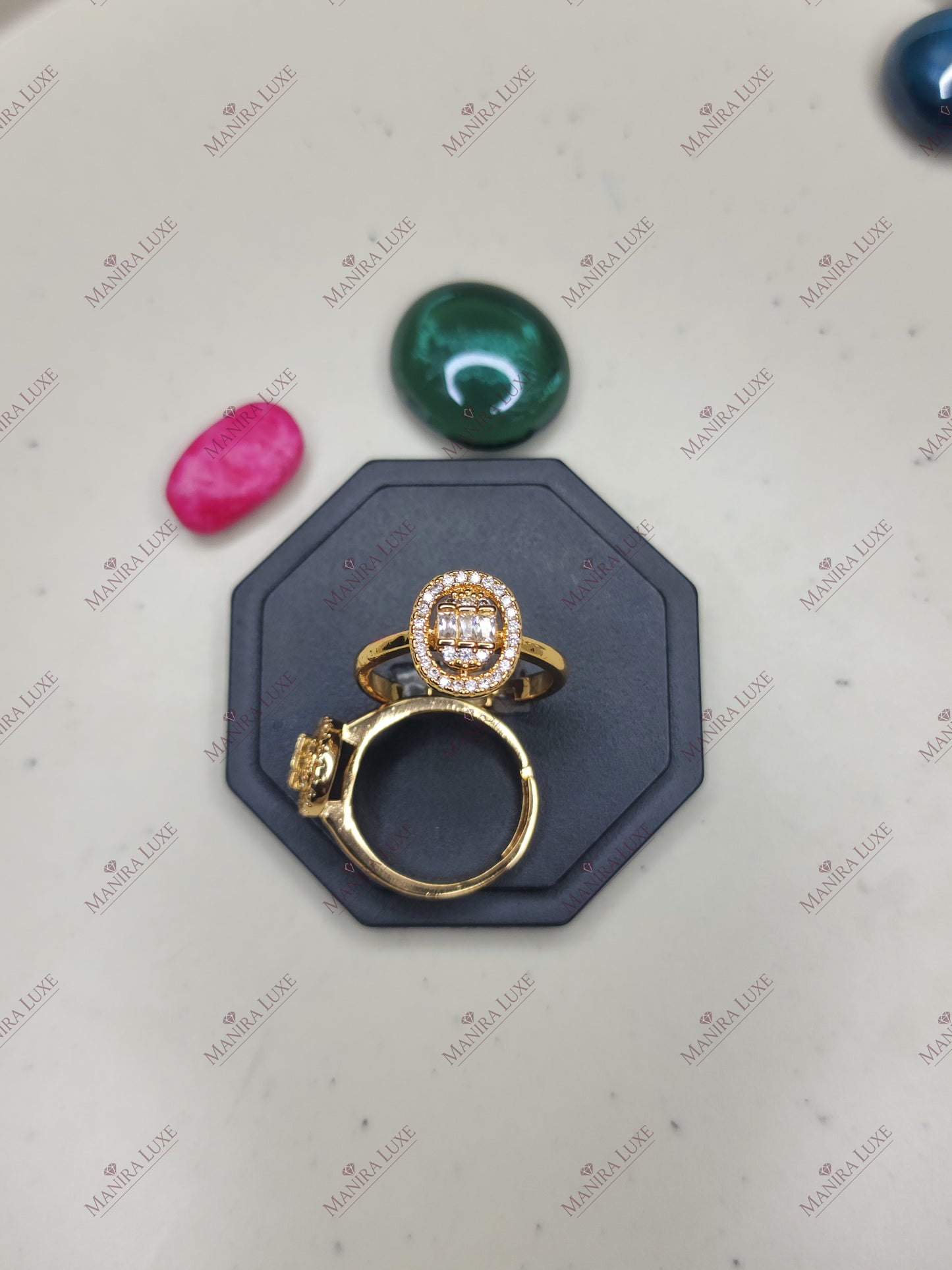 NOVA GLOW GOLD RING