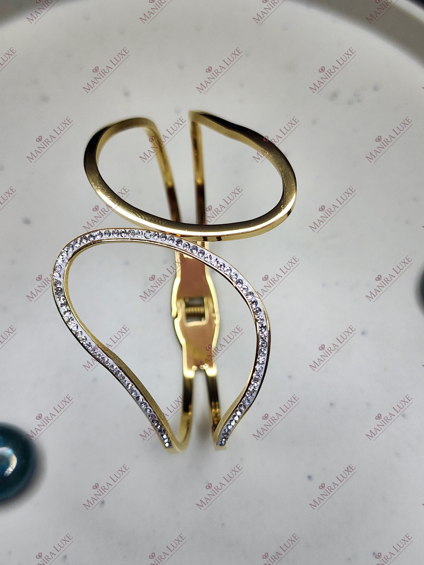 SOLAR CURRENT SHIMMER GOLD BRACELET