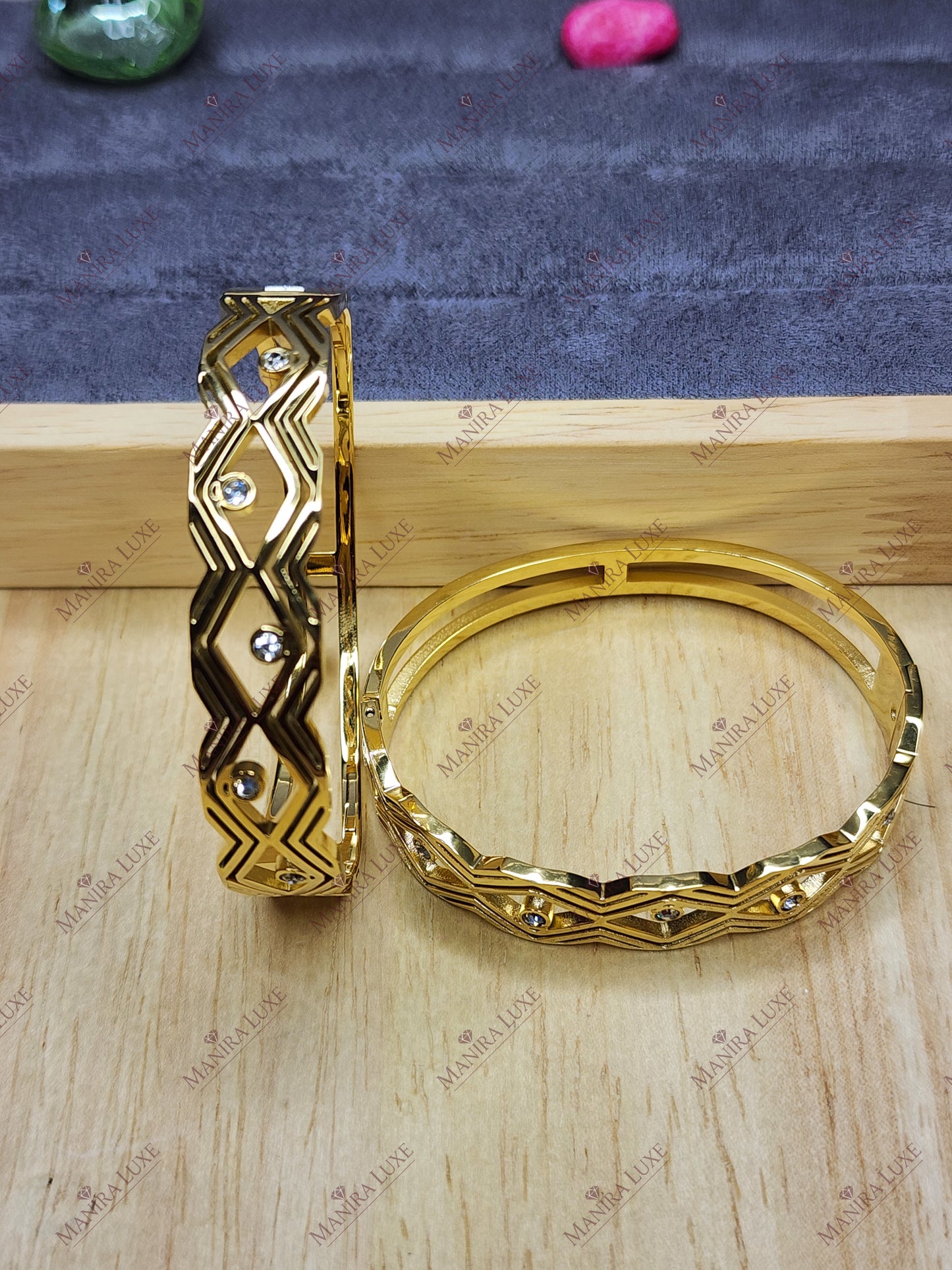 THE CHEVRON LATTICE BRACELET