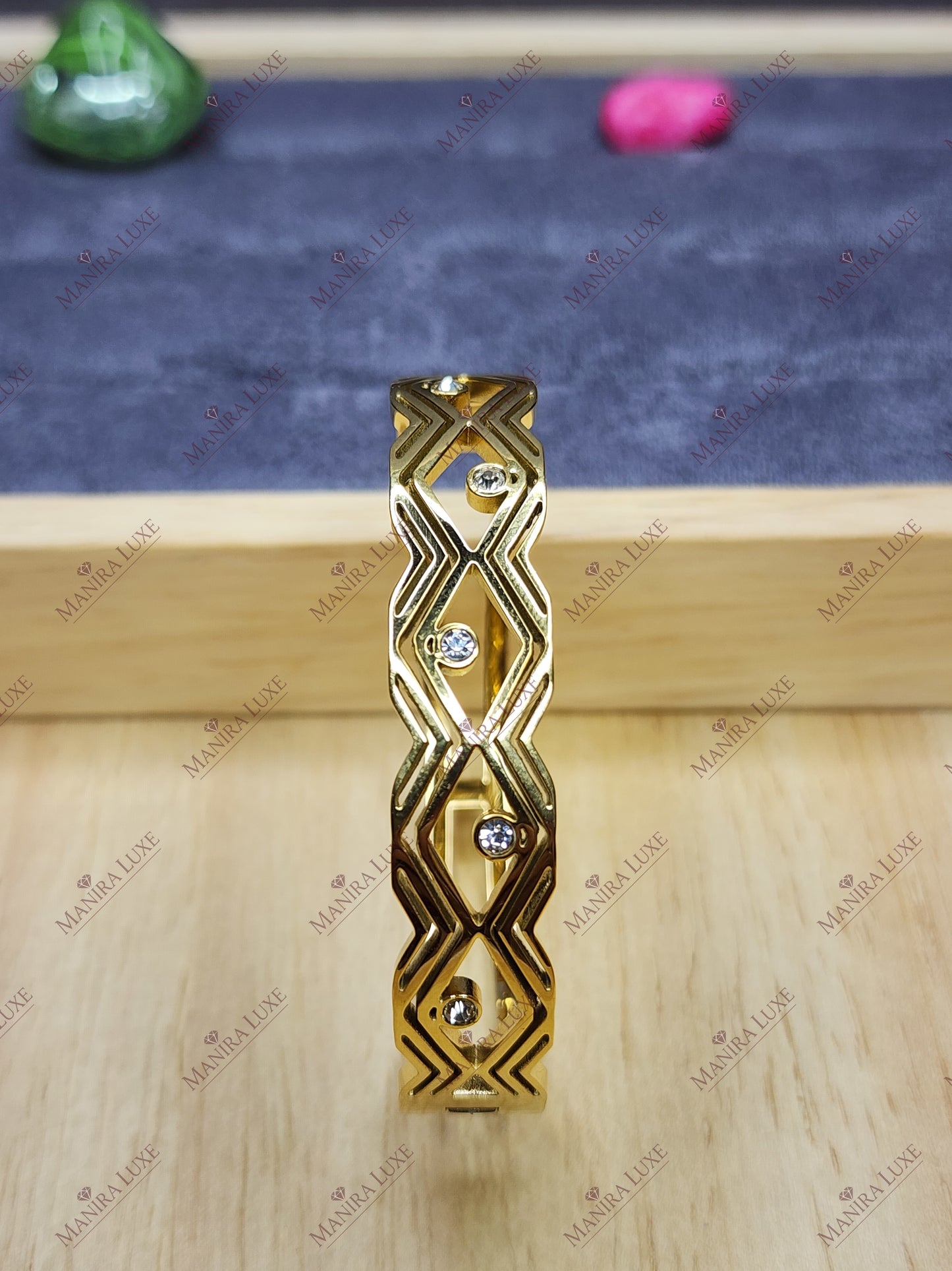 THE CHEVRON LATTICE BRACELET