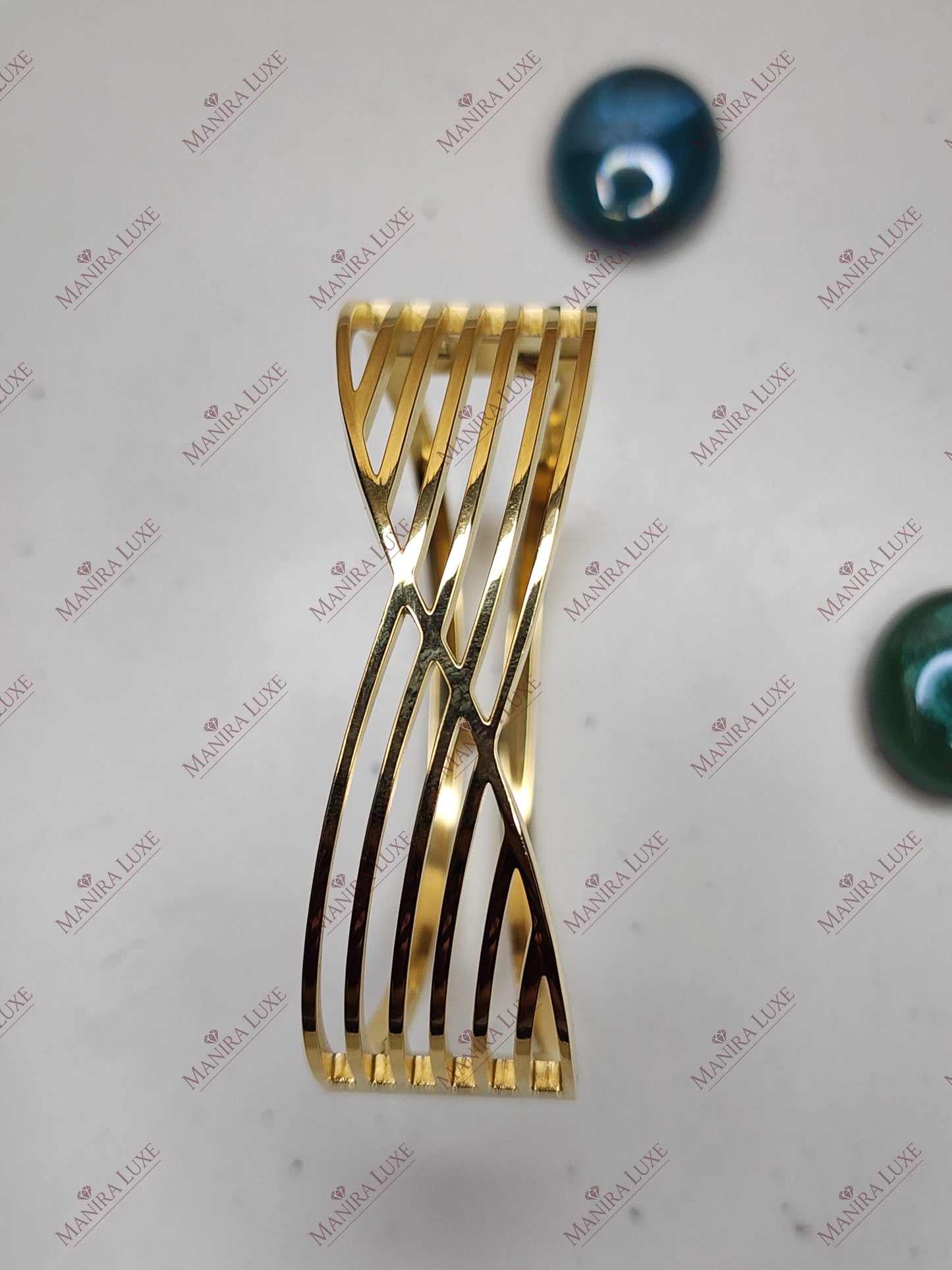 LATTICE WAVE BRACELET