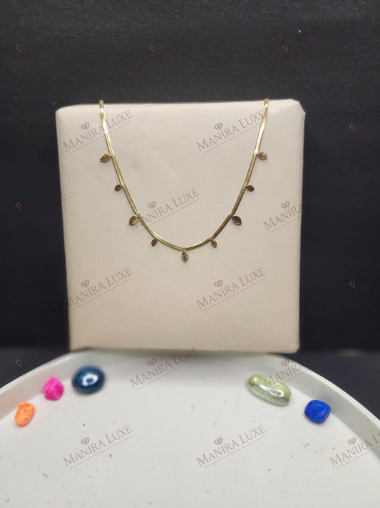 AURELIAN BLOOM GOLD NECKLACE