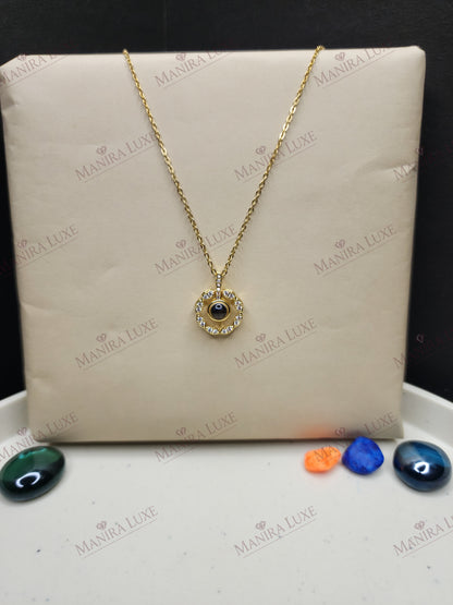 PETAL PRISM GOLD NECKLACE