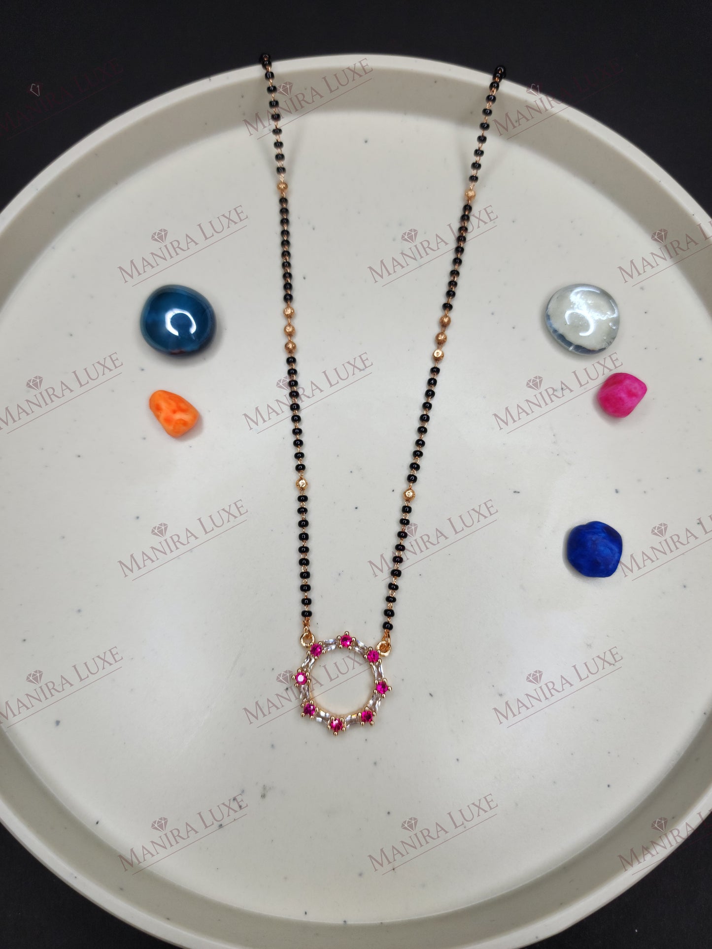 PARIDHA ROSE GOLD MANGALSUTRA