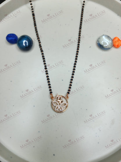 MARIPOSA GOLD ROSE GOLD MANGLSUTRA