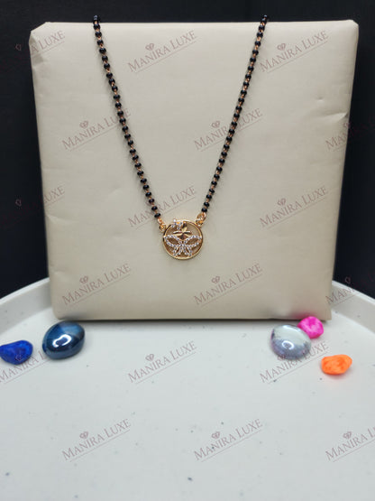 MARIPOSA GOLD ROSE GOLD MANGLSUTRA