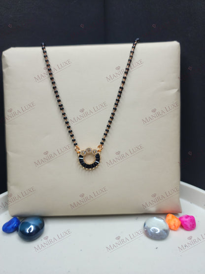 ANANTYA ROSE GOLD MANGLSUTRA