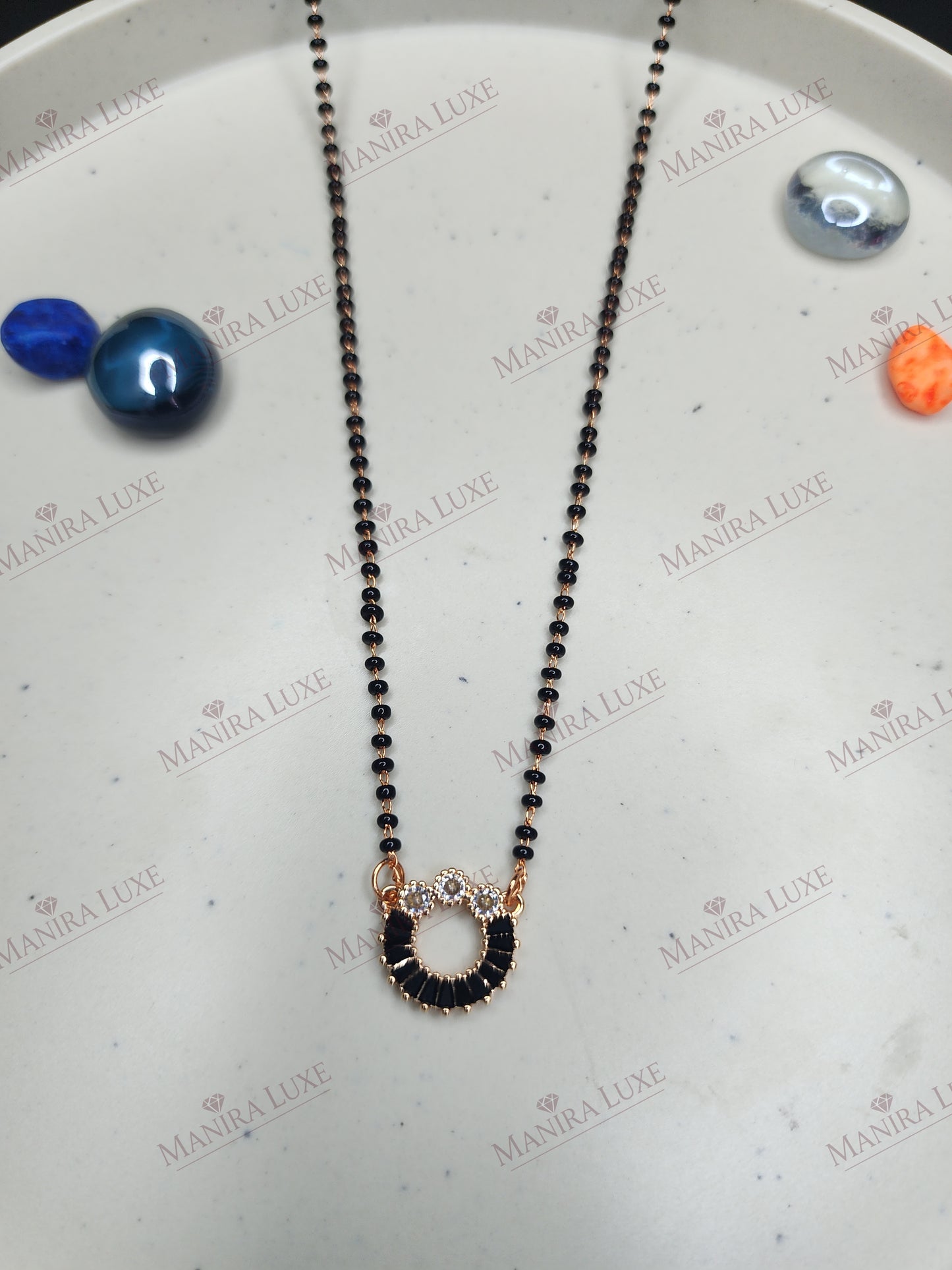 ANANTYA ROSE GOLD MANGLSUTRA