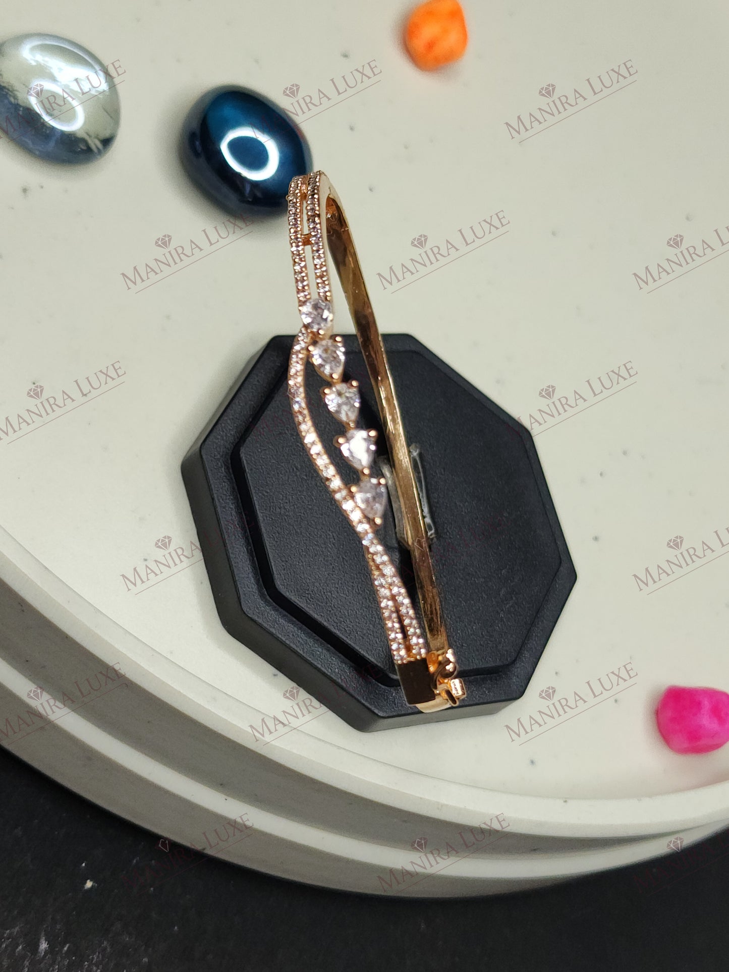 ROSEWOOD RIVER ROSE GOLD BRACELET