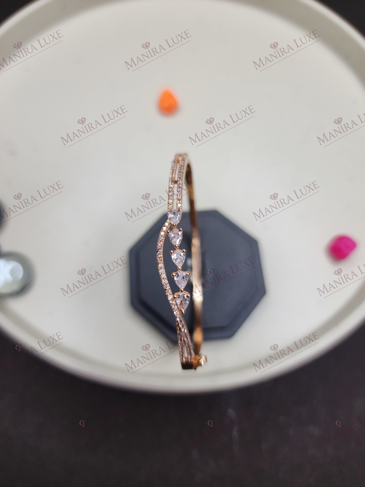 ROSEWOOD RIVER ROSE GOLD BRACELET