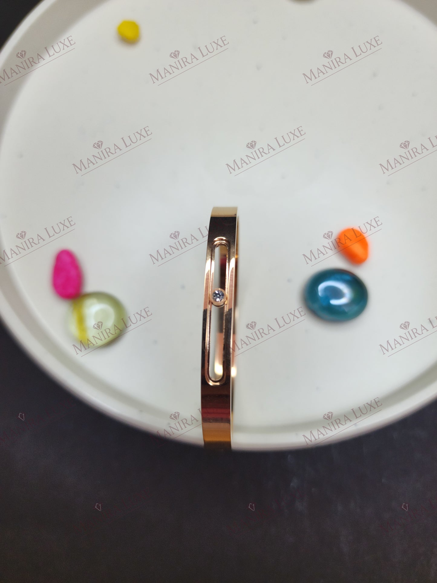 THE KINETIC GLIDE ROSE GOLD BRACELET