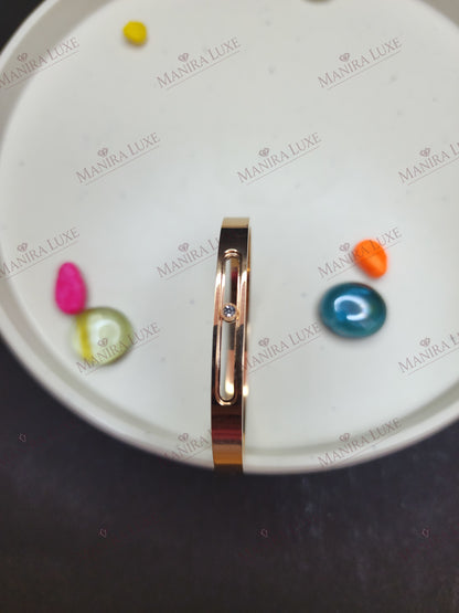 THE KINETIC GLIDE ROSE GOLD BRACELET
