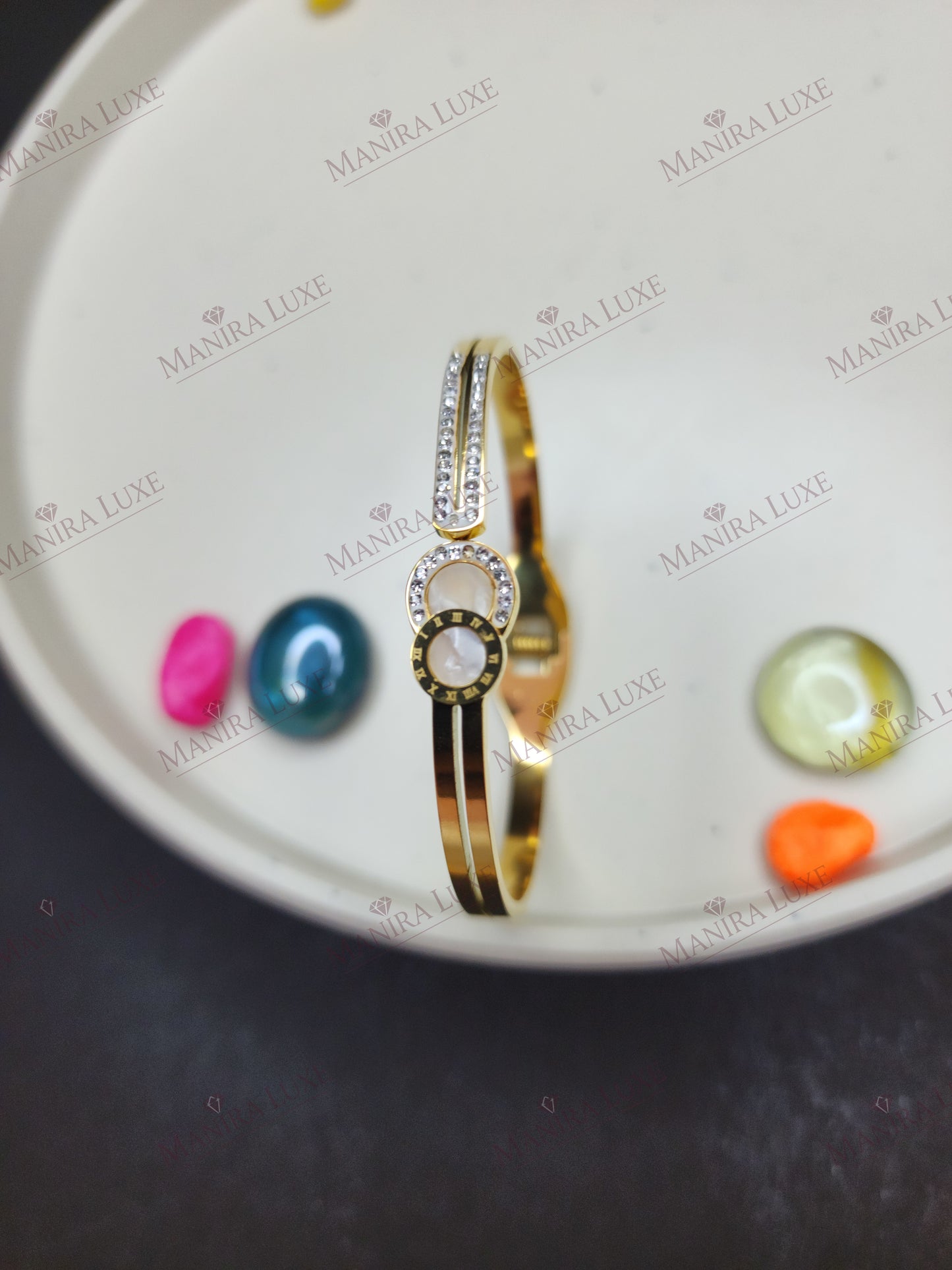 VICTORIAN GLIMMER GOLD BRACELET
