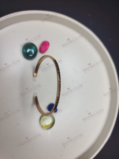 SILENT ORBIT ROSE GOLD BRACELET