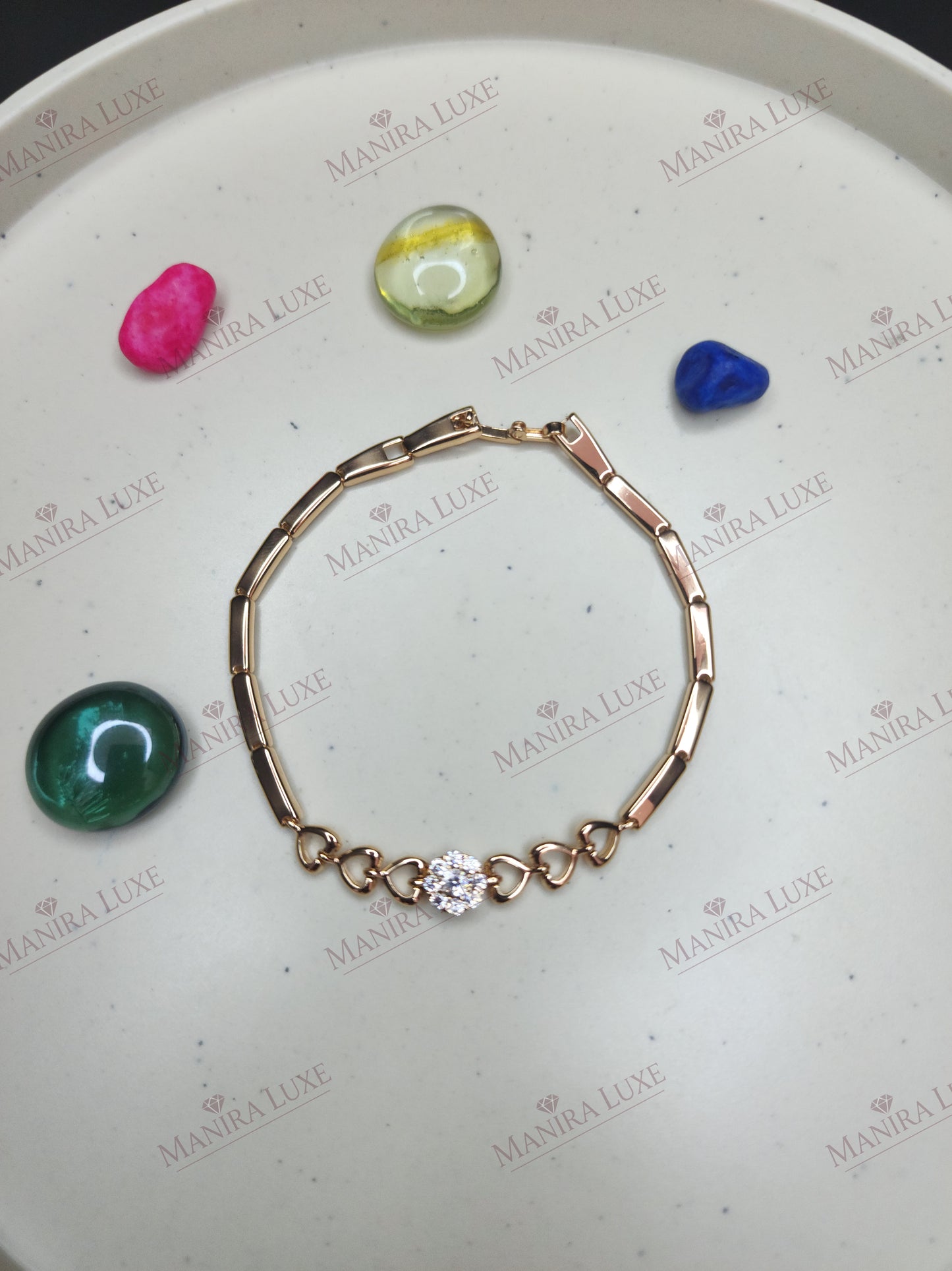 CELESTIAL PULSE ROSE GOLD BRACELET