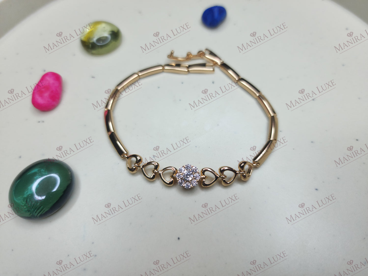 CELESTIAL PULSE ROSE GOLD BRACELET