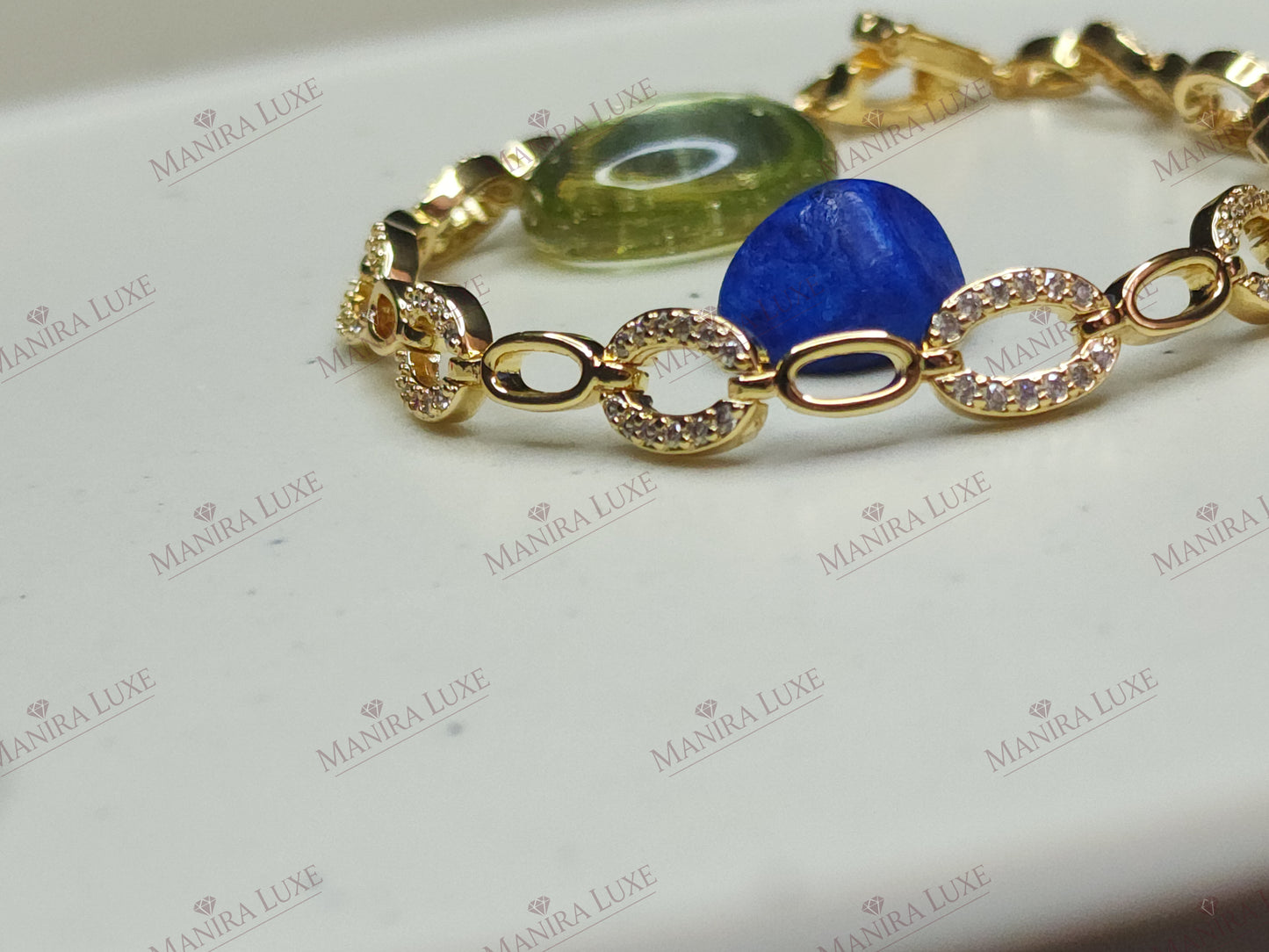 OVAL HARMONY ROSE GOLD BRACELET