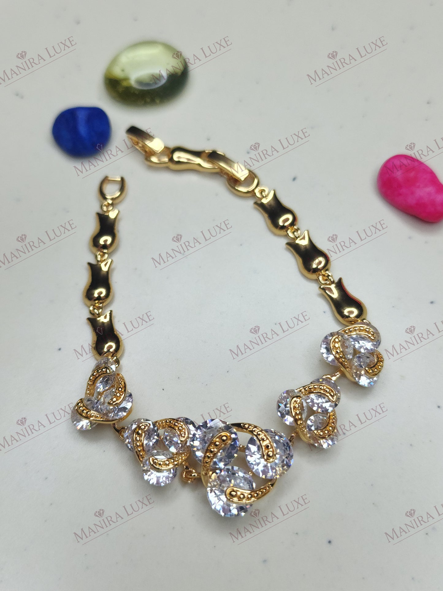 GOLDEN NEBULA GOLD BRACELET