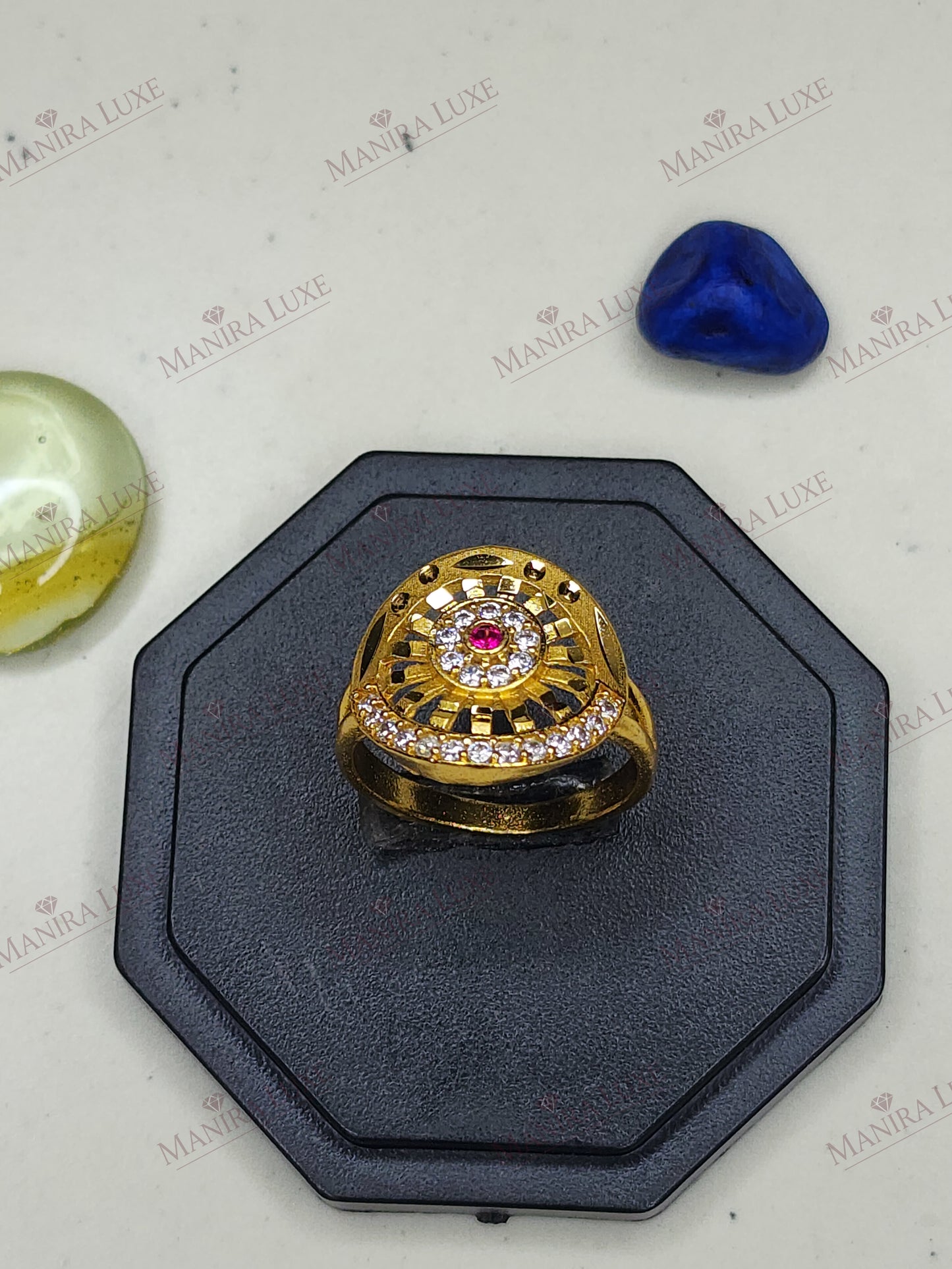 SOLSTICE BLOOM GOLD RING