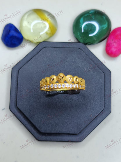 AURA CLARUS GOLD RING