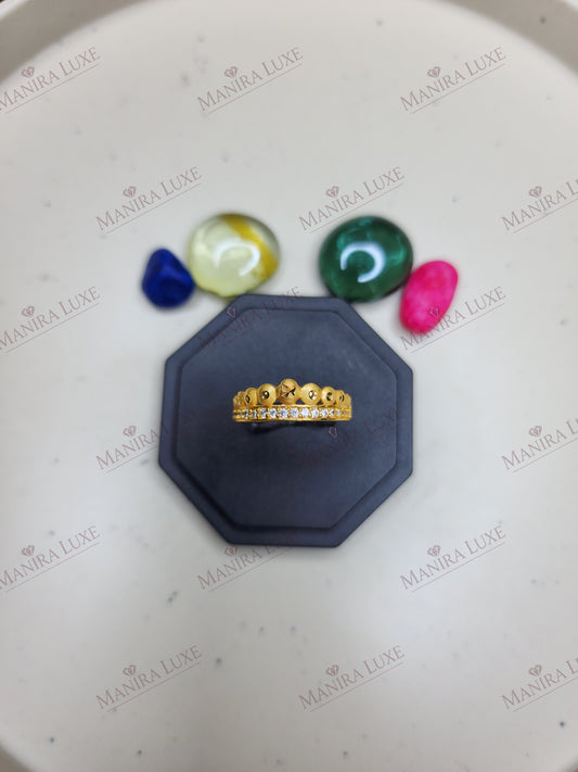AURA CLARUS GOLD RING