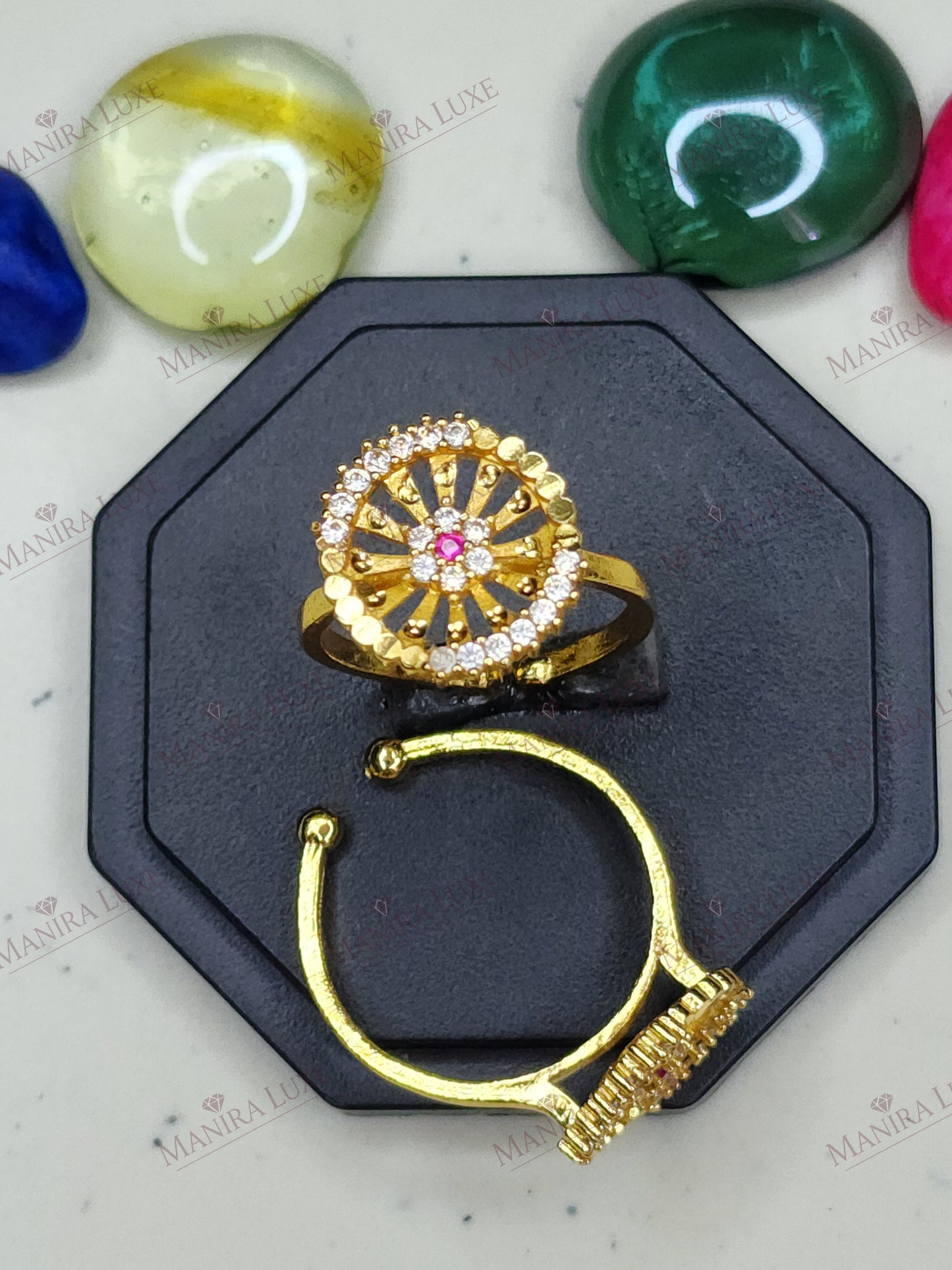 SOLARIS GOLD RING