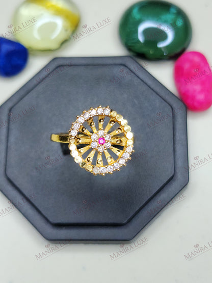 SOLARIS GOLD RING