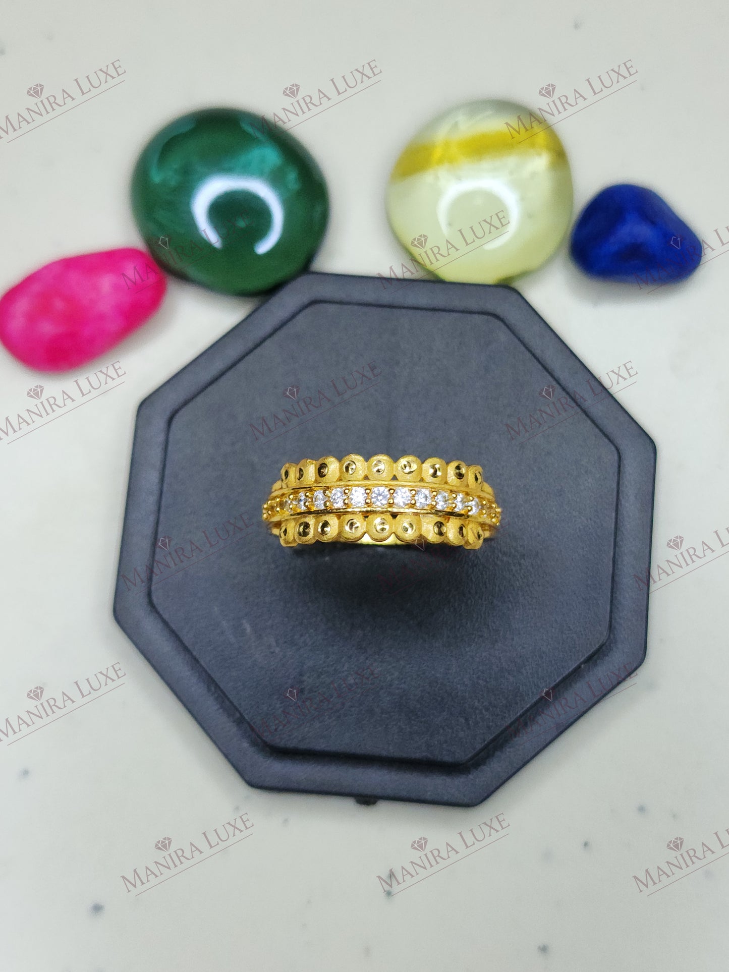 AURELIAN ARCADE GOLD RING