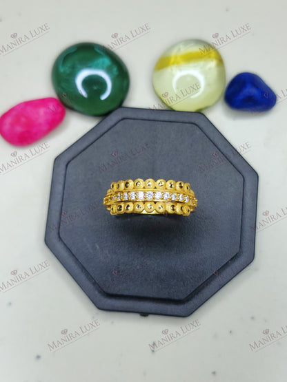 AURELIAN ARCADE GOLD RING
