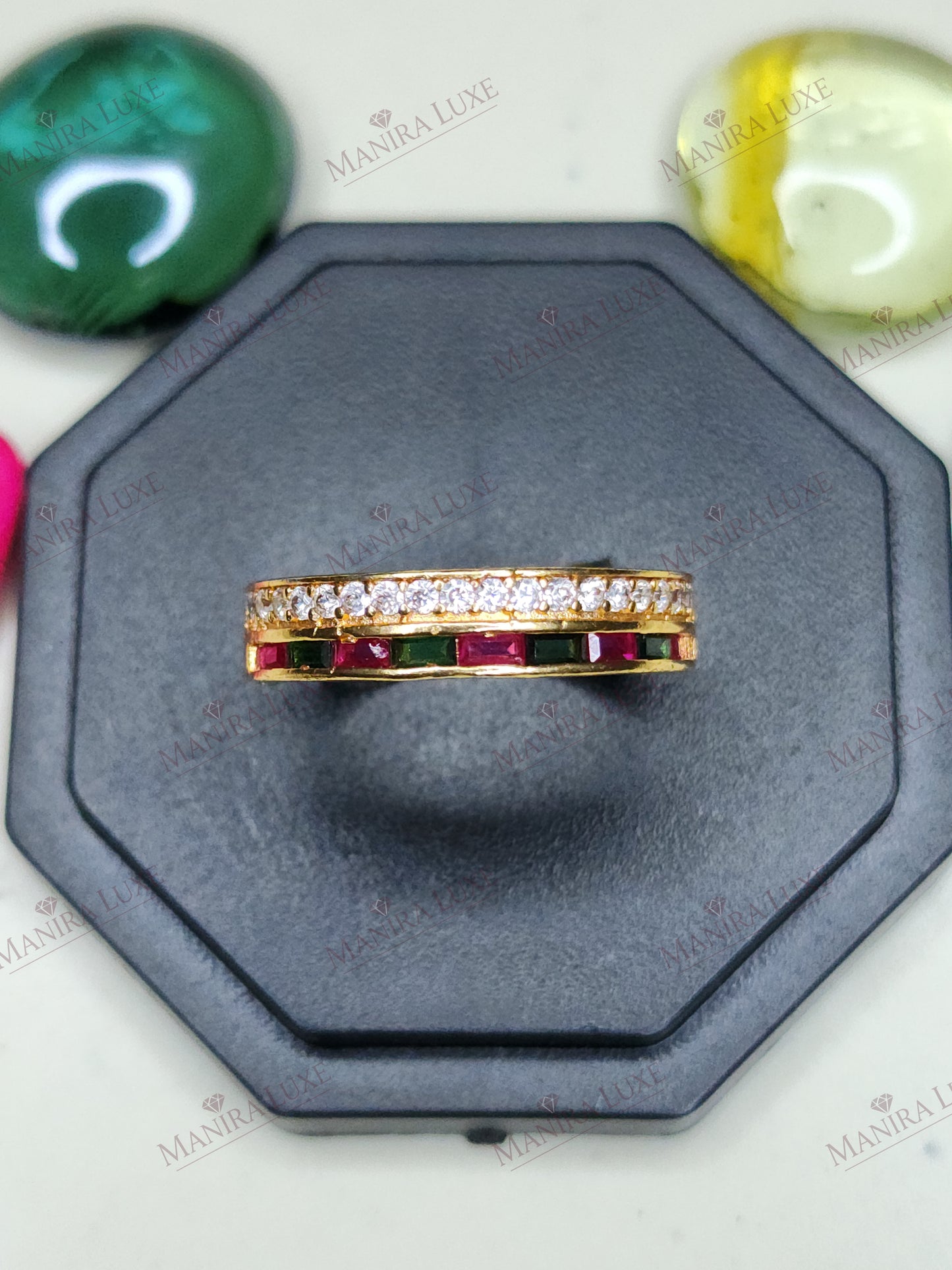 AURA ETERNITY GOLD RING