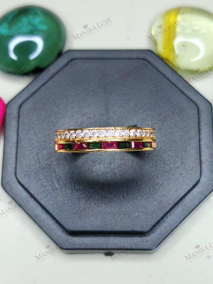 AURA ETERNITY GOLD RING