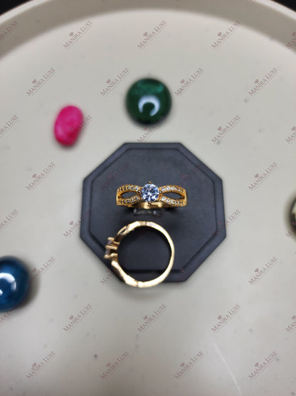 AURELIAN ORBIT GOLD RING