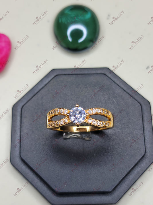 AURELIAN ORBIT GOLD RING