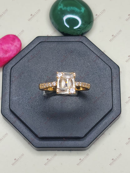 GILDED EMPIRE GOLD RING
