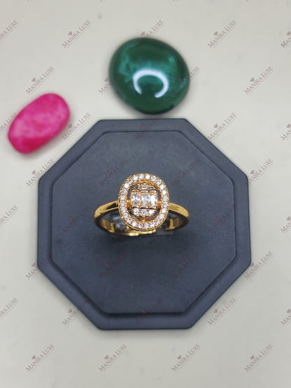 NOVA GLOW GOLD RING