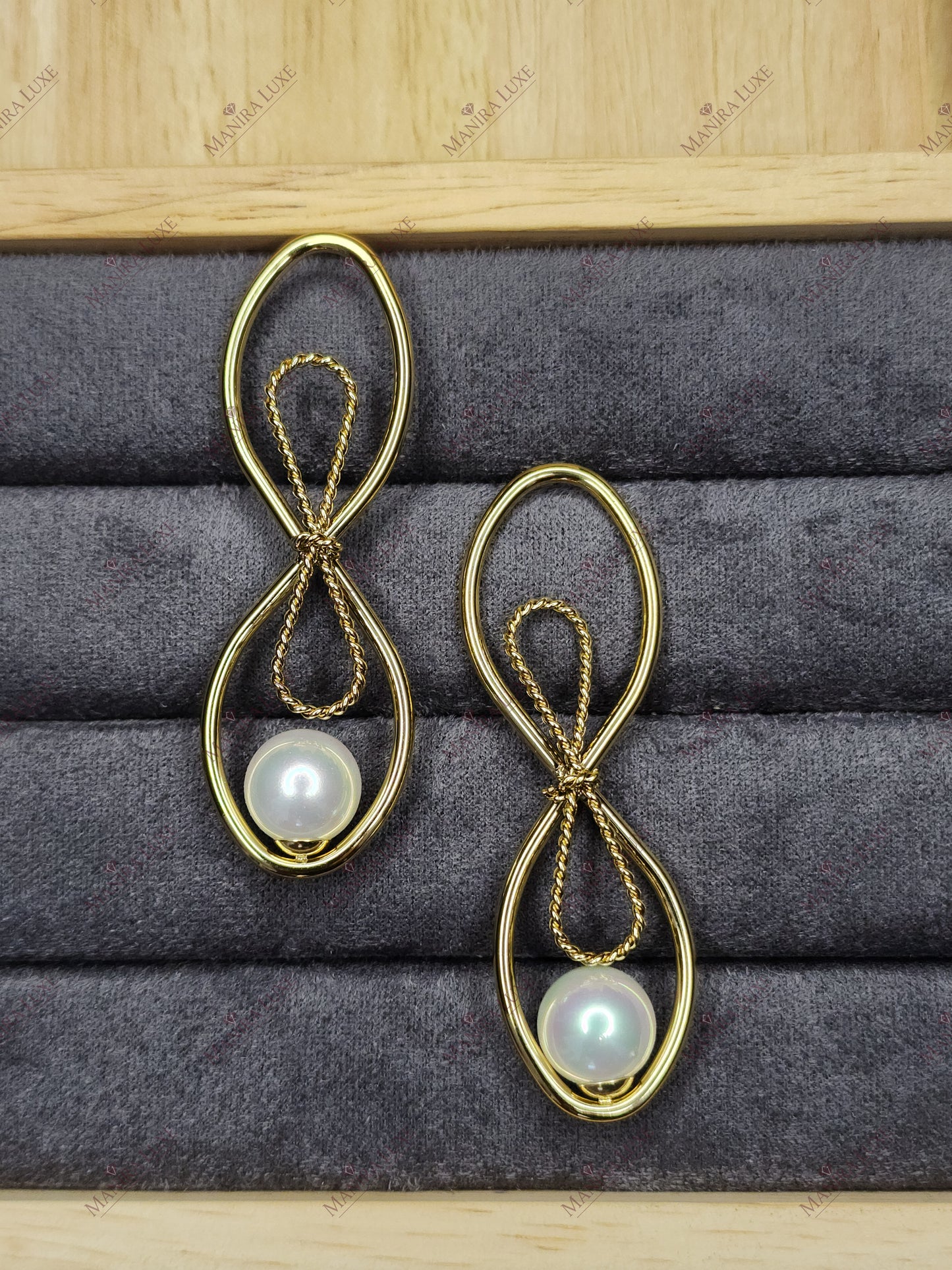 THE PARADIGM PAIR GOLD EARRINGS