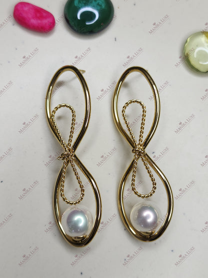 THE PARADIGM PAIR GOLD EARRINGS