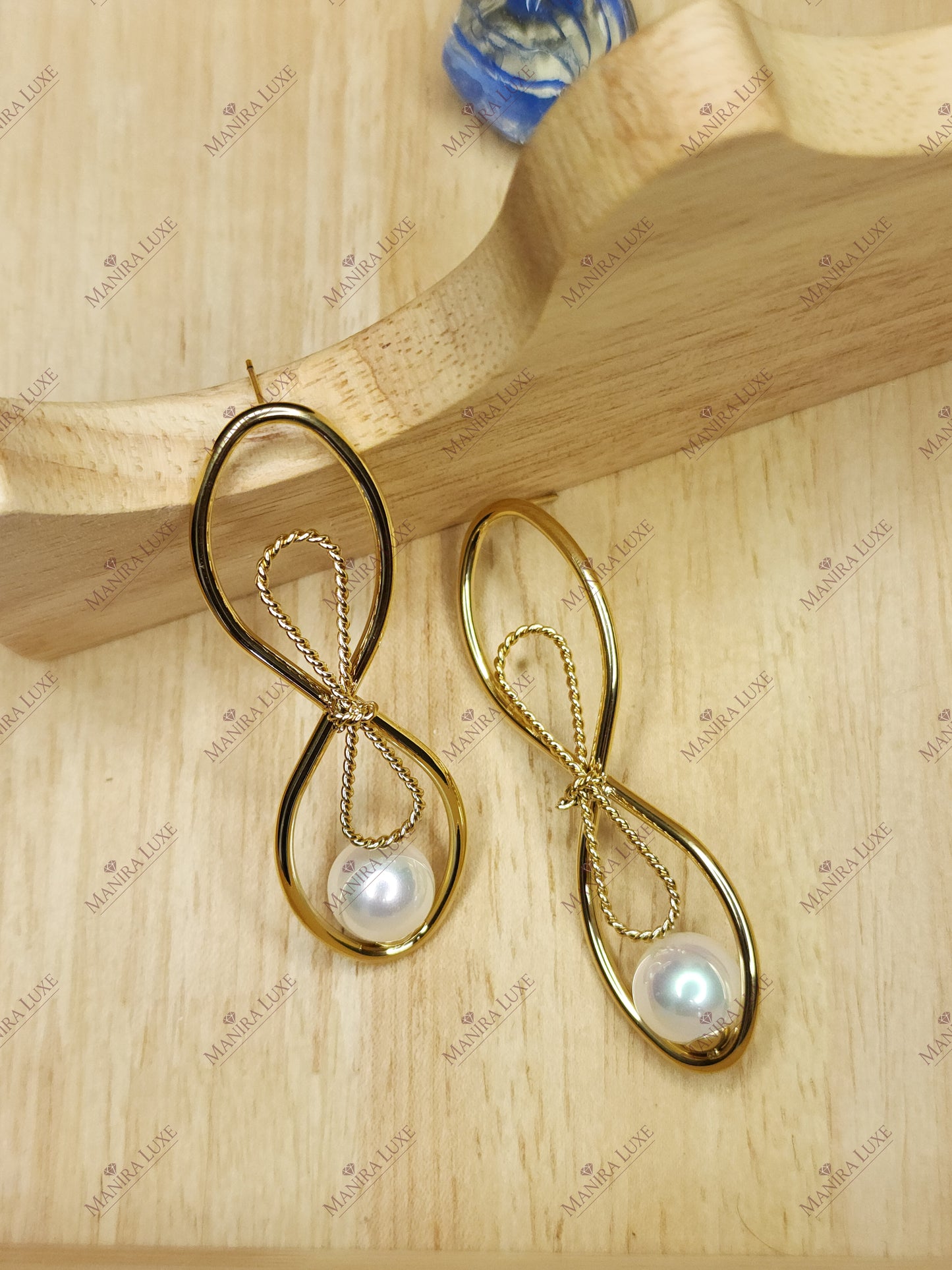 THE PARADIGM PAIR GOLD EARRINGS