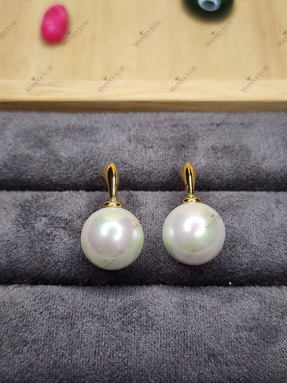 OPALINE GLOW GOLD EARRINGS