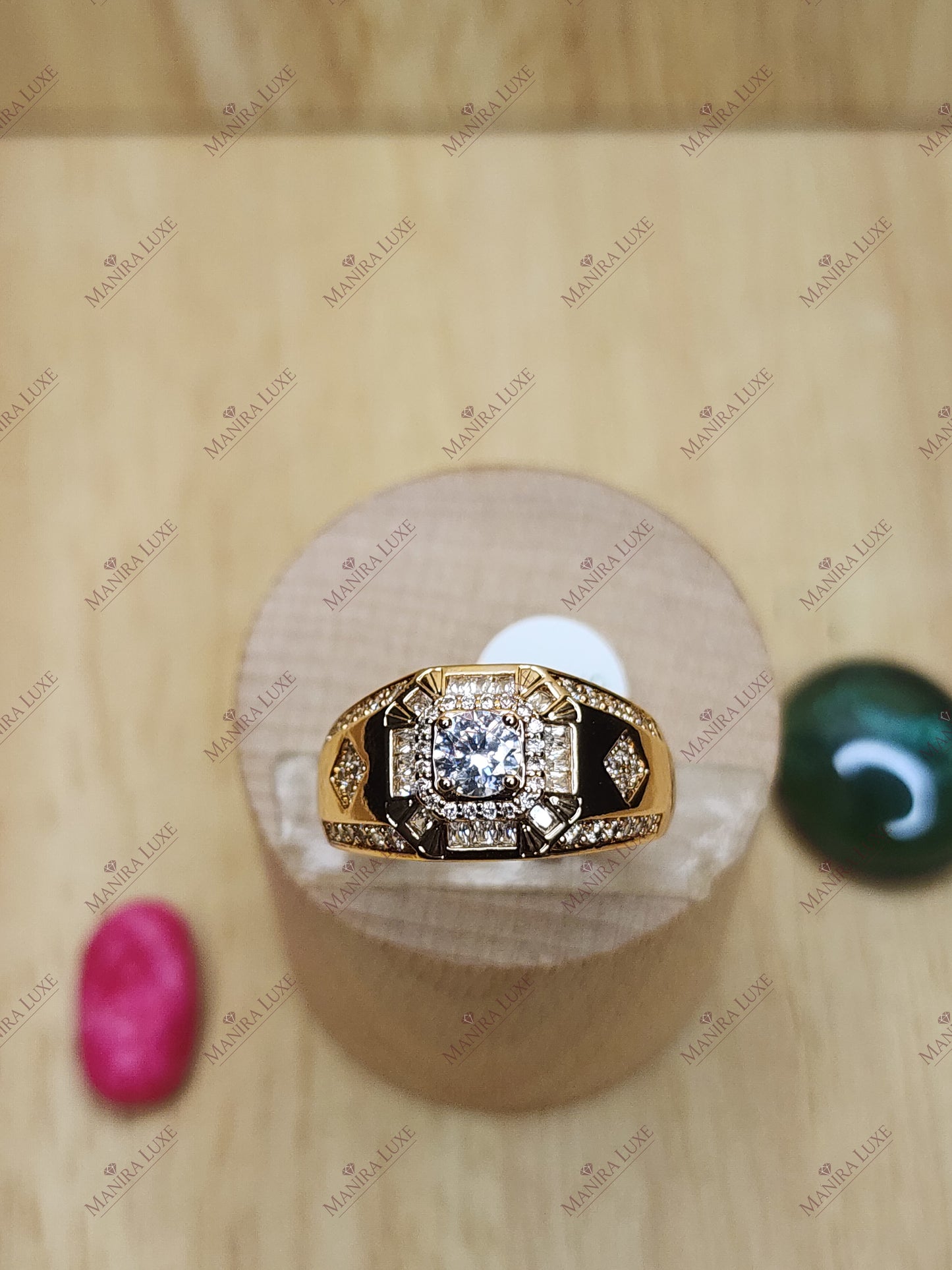 AURELIAN CREST GOLD RINGS