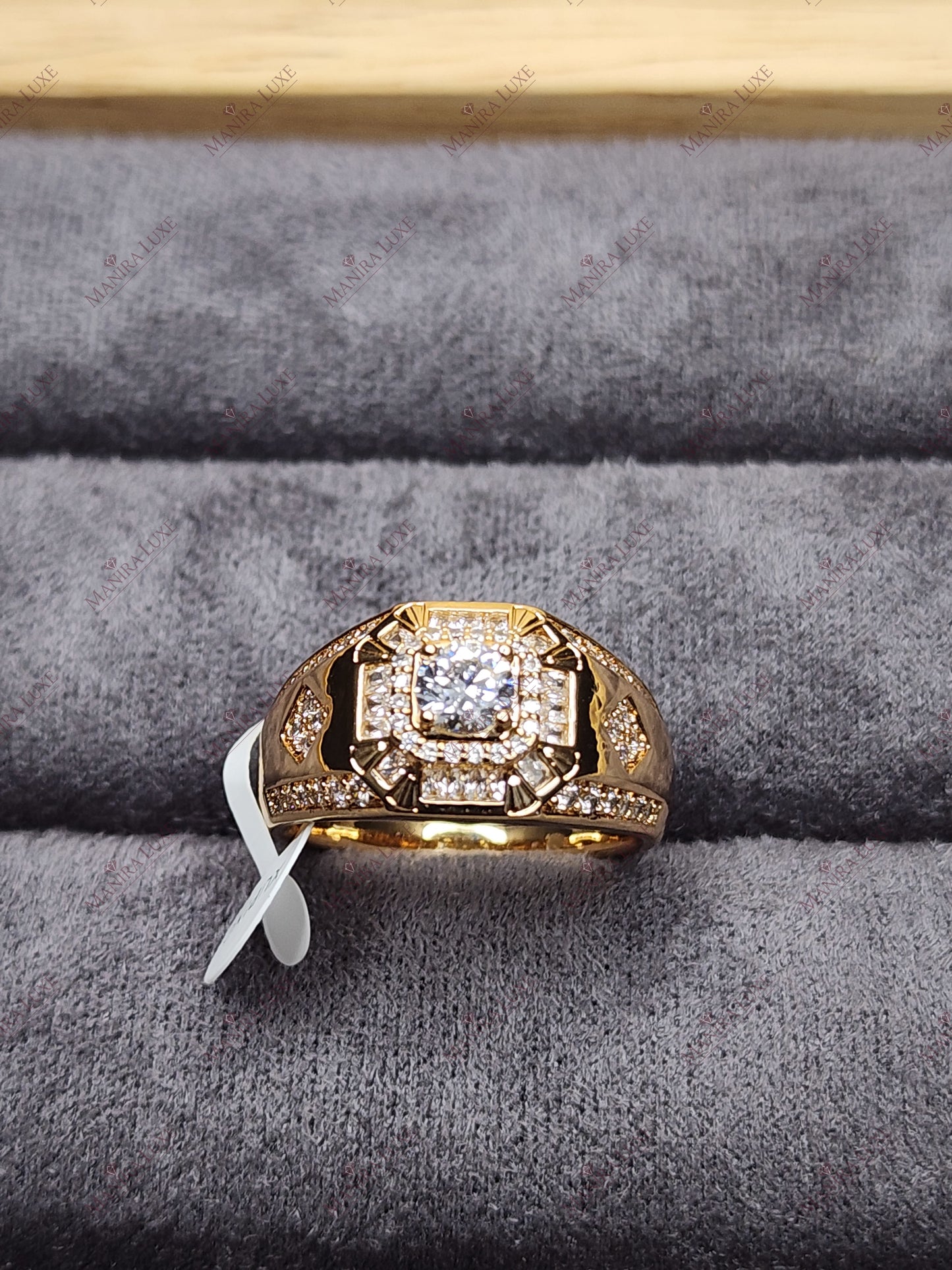 AURELIAN CREST GOLD RINGS