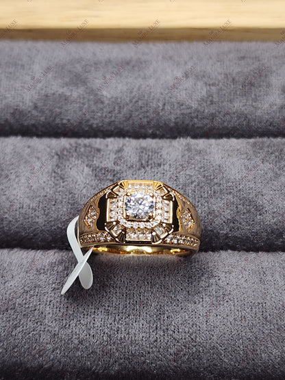 AURELIAN CREST GOLD RINGS
