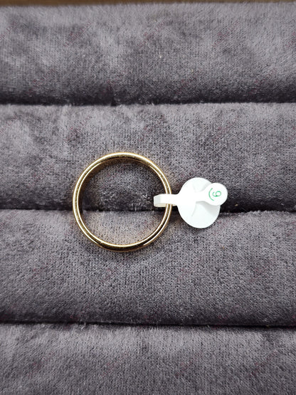 LUMINA FLAT GOLD RINGS