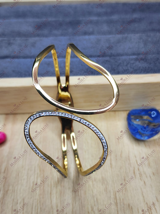 SOLAR CURRENT SHIMMER GOLD BRACELET